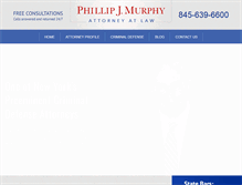 Tablet Screenshot of phillipmurphylawyer.com